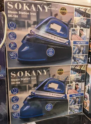 Sokany Steam Iron (Heavy Duty)