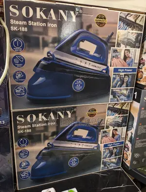 Sokany Steam Iron (Heavy Duty)