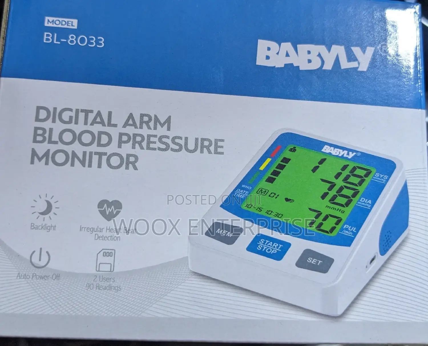 Babyly Blood Pressure Monitor