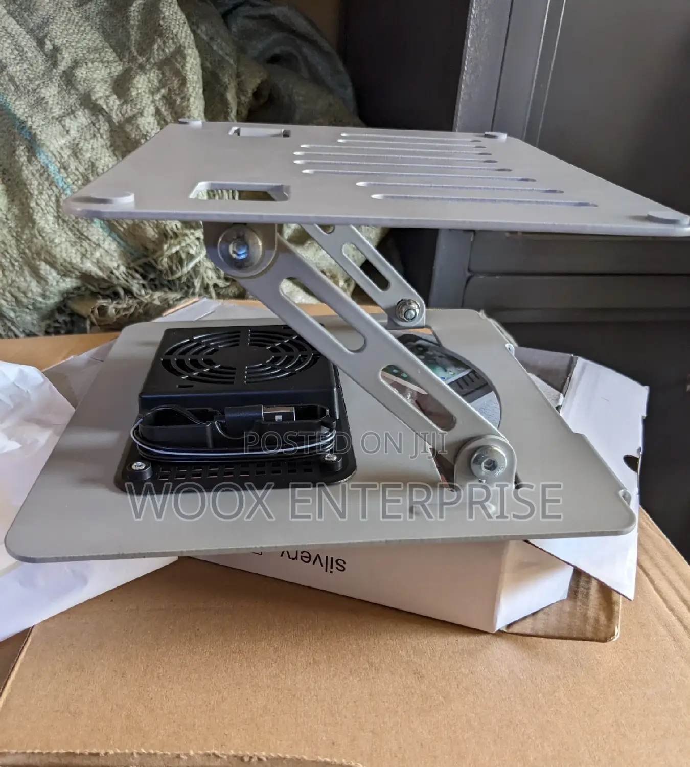 Adjustable Laptop Stand/Cooling Fan