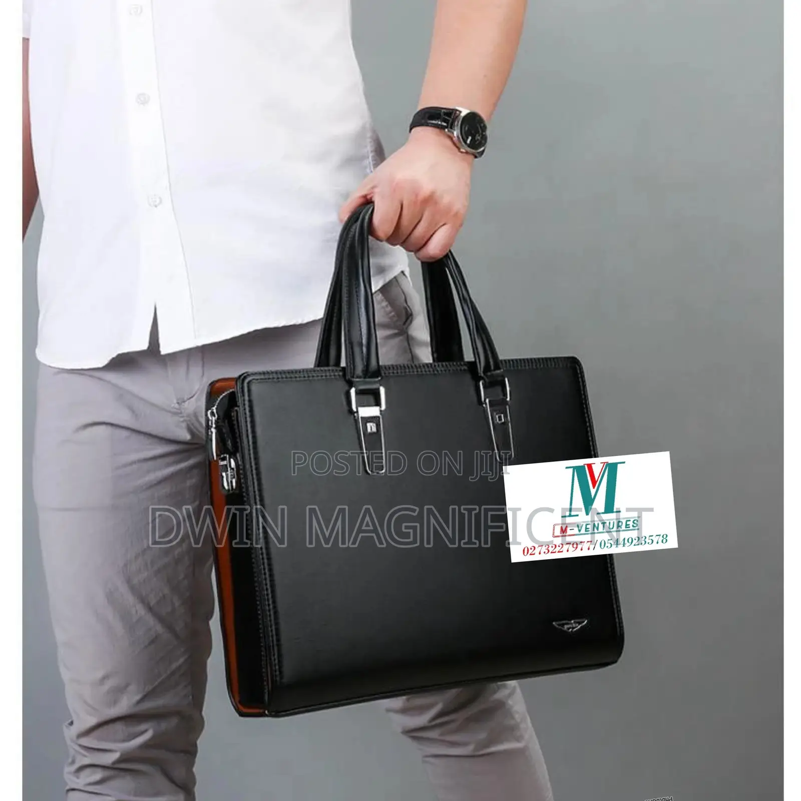 Unisex Office/Laptop Leather Bag