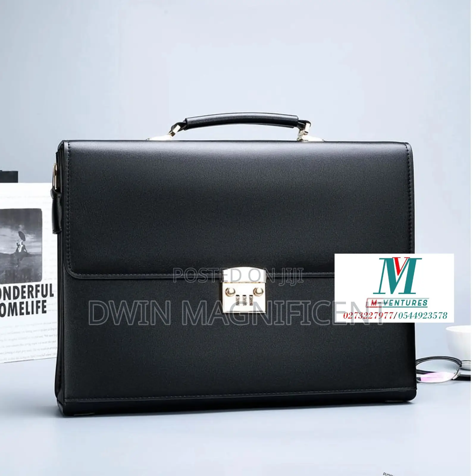 Unisex Office/Laptop Leather Bag