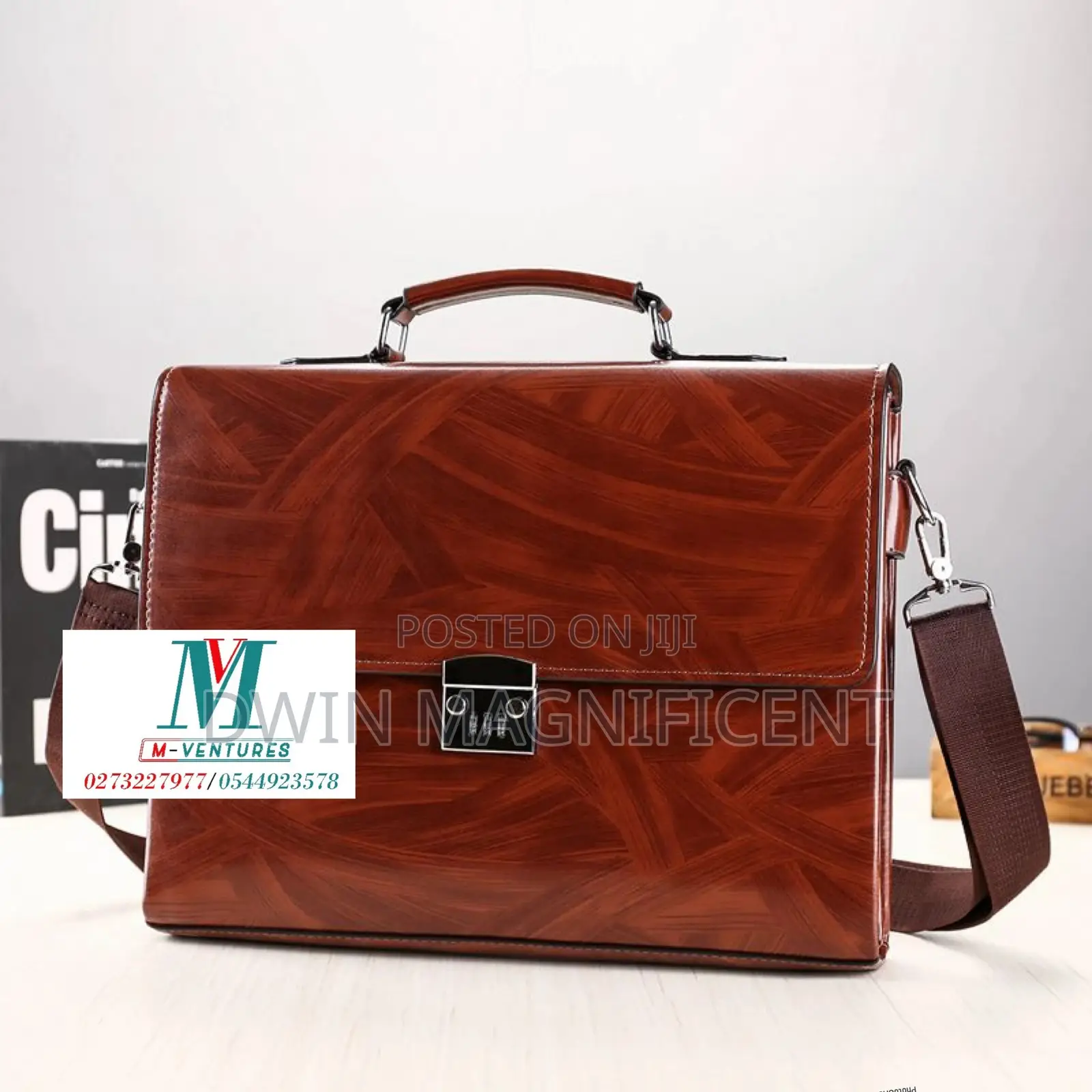 Unisex Office/Laptop Leather Bag