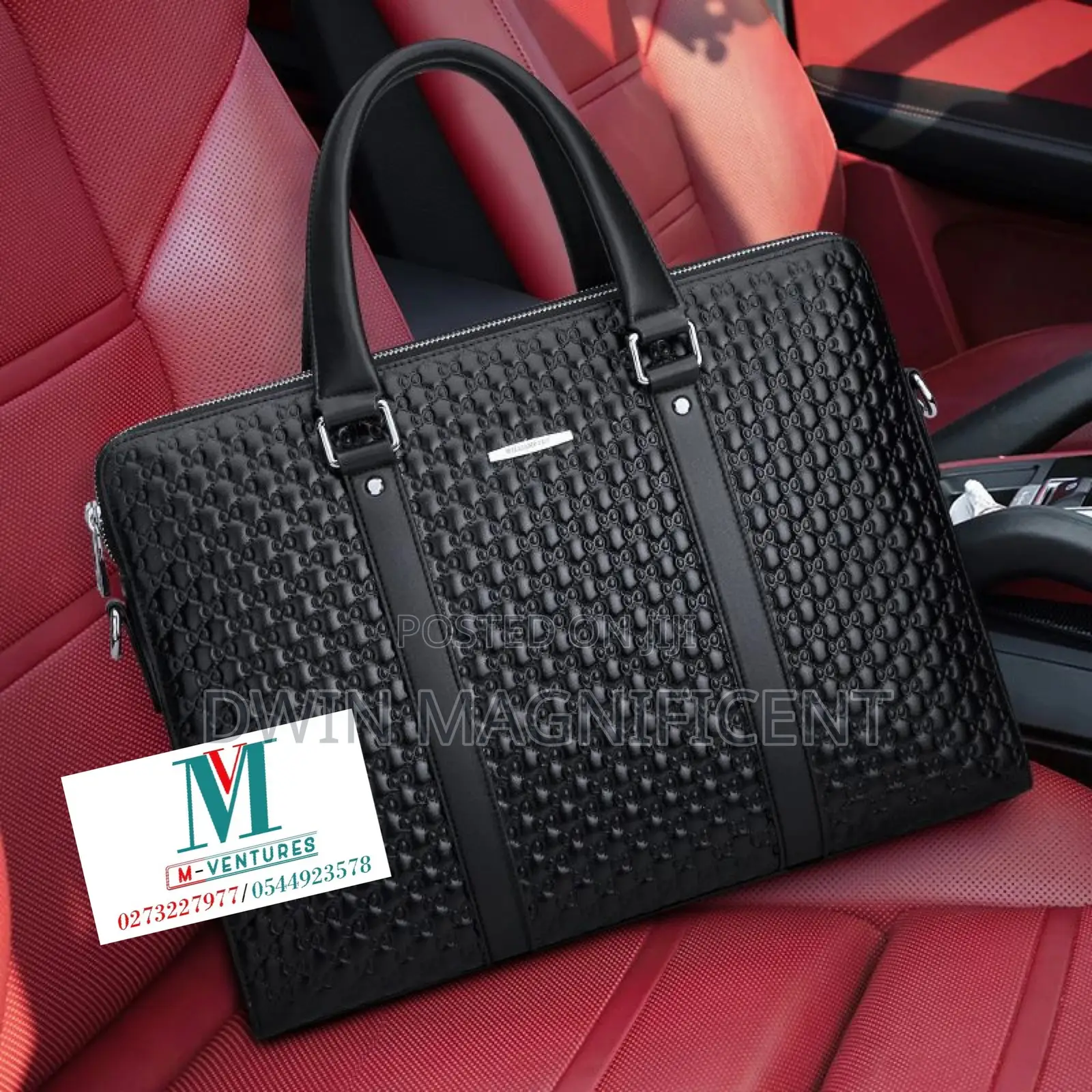 Unisex Office/Laptop Leather Bag
