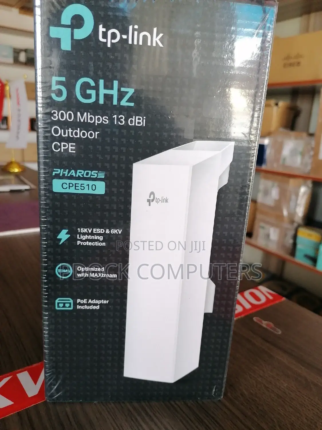 Tp-link Pharos 300mbps Outdoor Cpe(Cpe510)