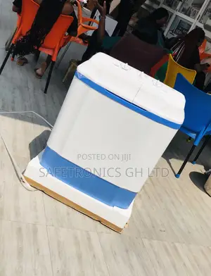 Blue/White Washingmachine Topload Semiautomatic 7kg Nasco