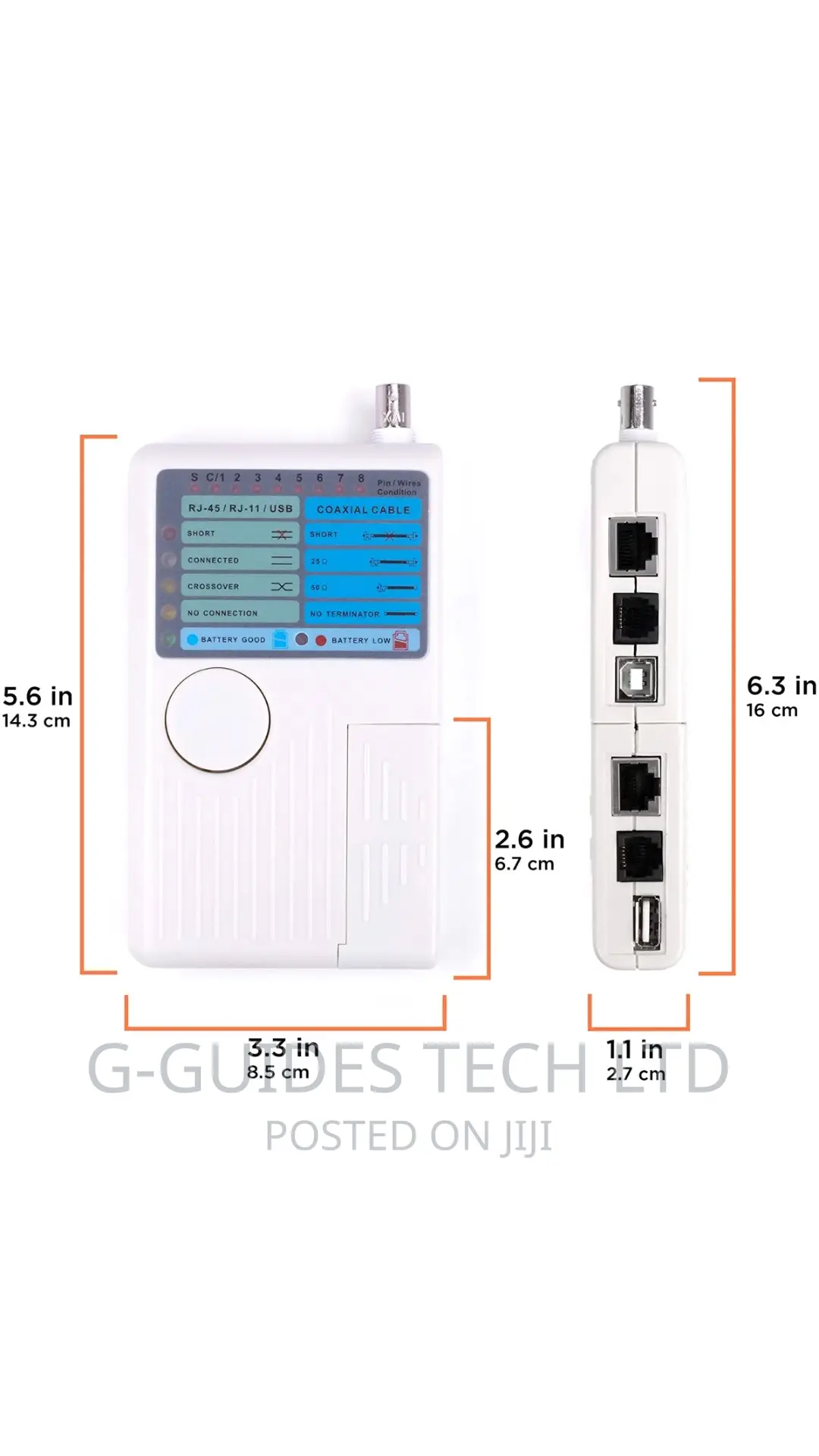 4 -in-1 Network Cable Tester, 4 in 1 Remote Cable Tester