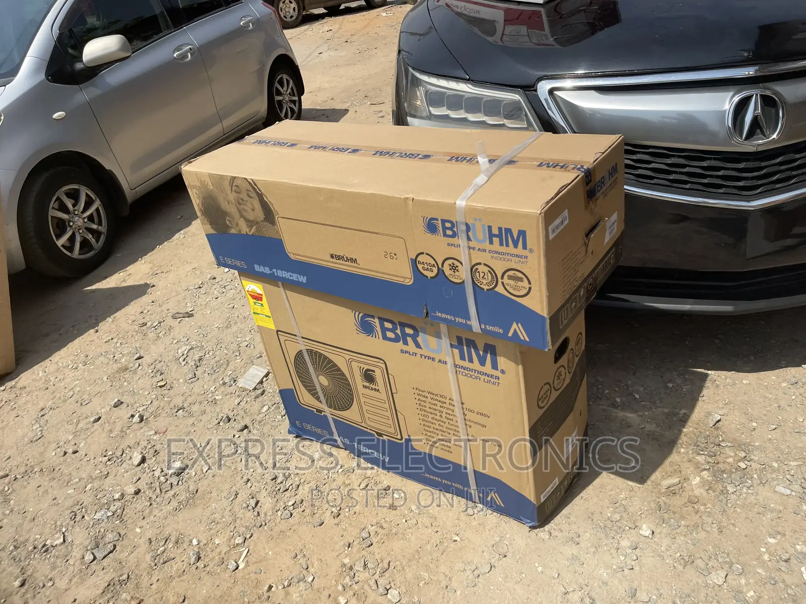 Bruhm Split R410 Gas 2.0hp AC White Best Sale 