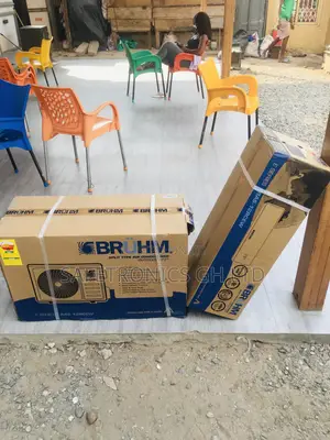 Split R410 Gas 2.5hp White Electric Bruhm Airconditioner