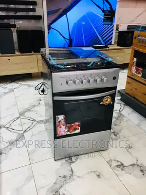 Gas Cooker Oven Grill 2-2 Sliver Electric