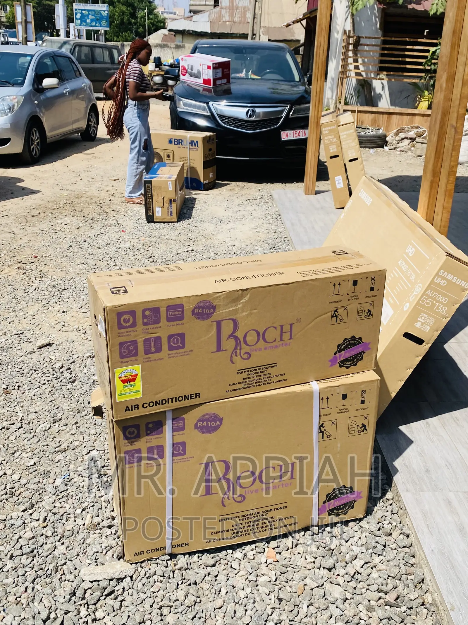 Extremely Cooling Roch 2.0hp Split Type Air Conditioner.