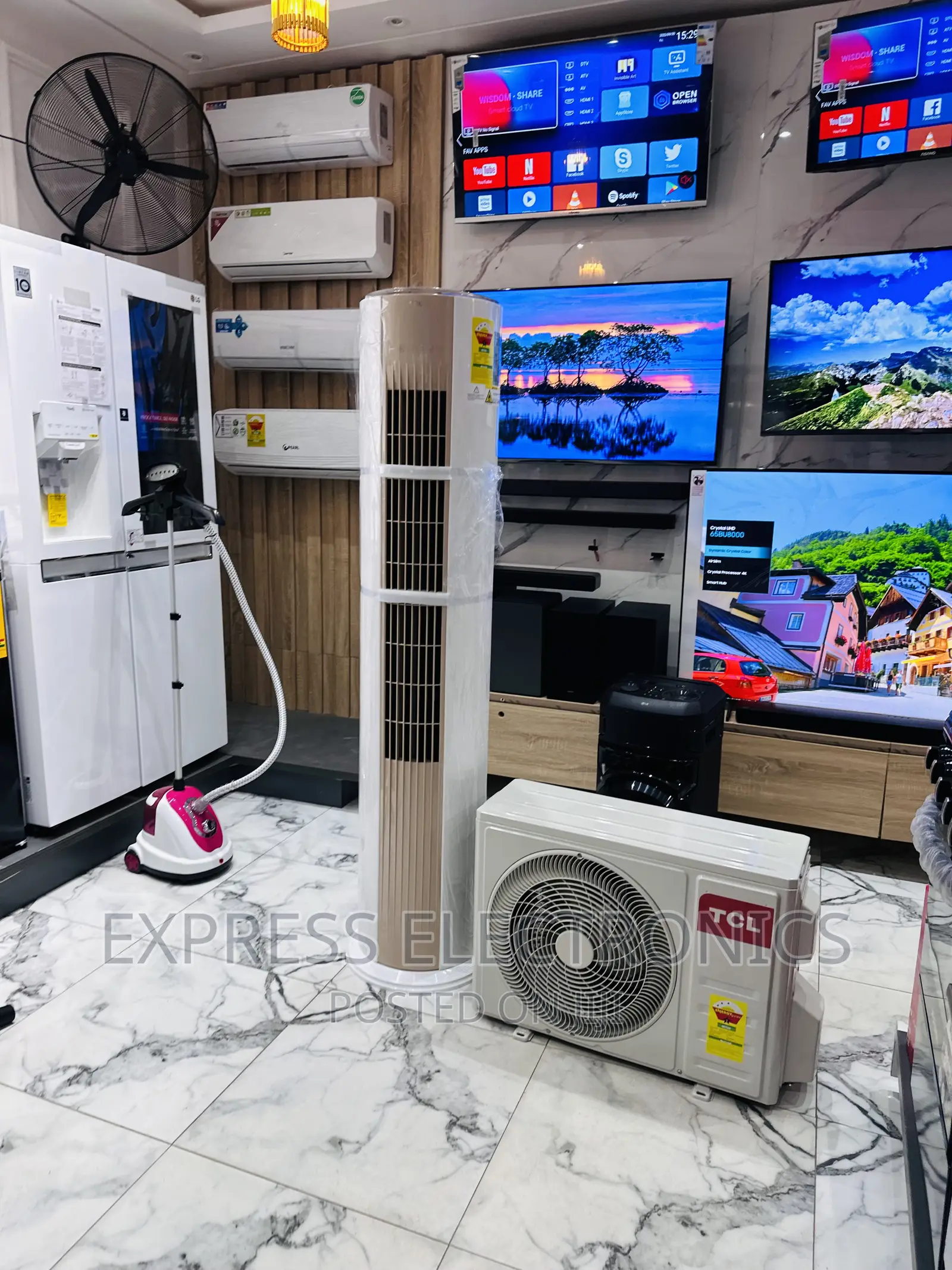 Best Buy for Less TCL 2.0hp Floor Freestanding AC White