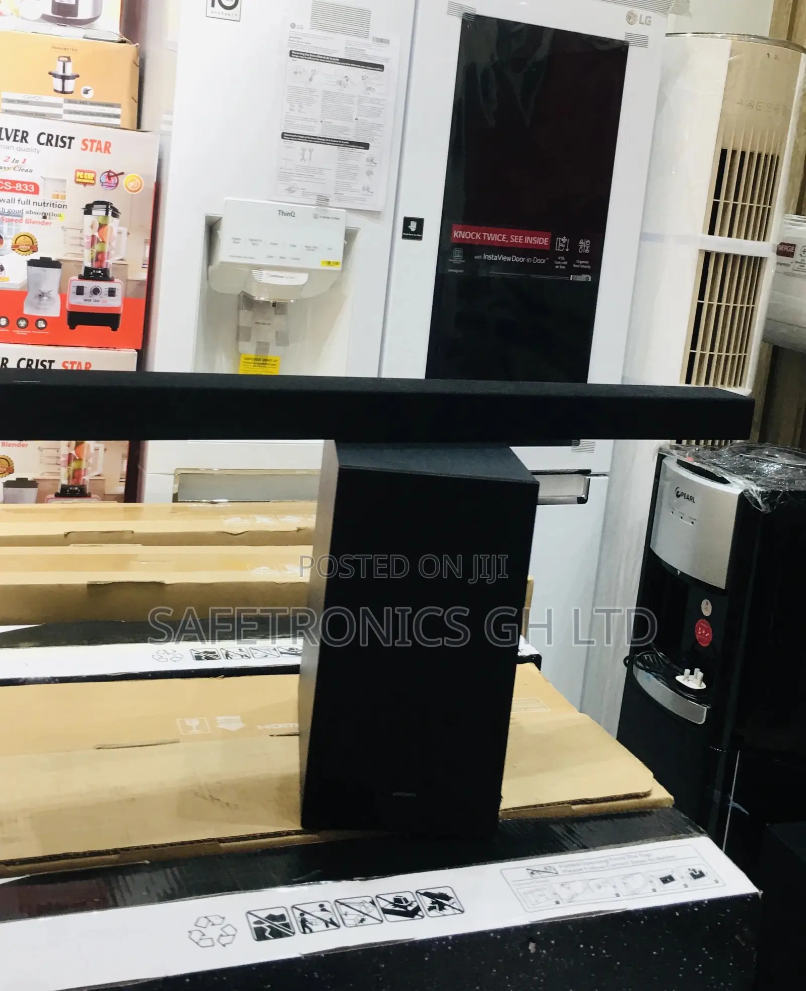 Bluetooth Black B650 Wireless Electric Samsung Soundbar