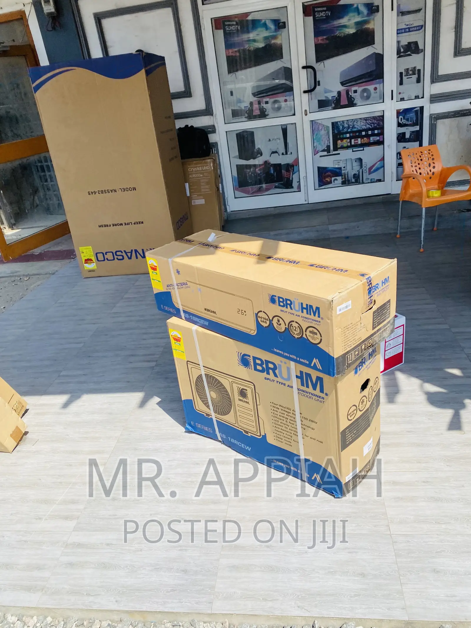 Hugh Quality Bruhm 2.0hp Split Type Air Conditioner(R410).