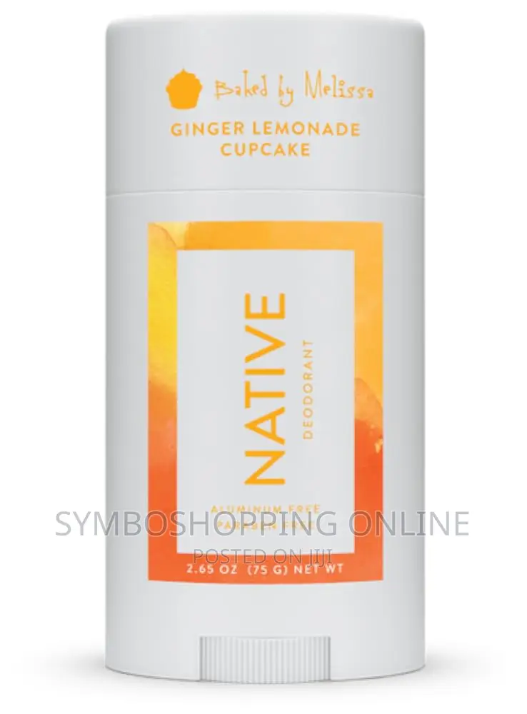 Native Deodorant Ginger Lemonade Cupcake Aluminum Free 75g