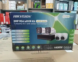 Hikvision Complete 4ch Color CCTV Camera Kit