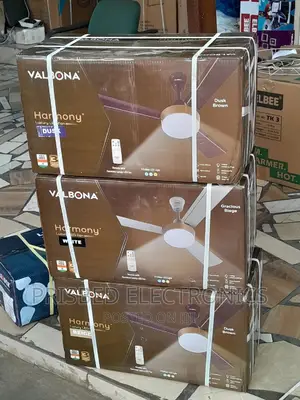Valbona Design Ceiling Fan With Remote Control and Light 56"