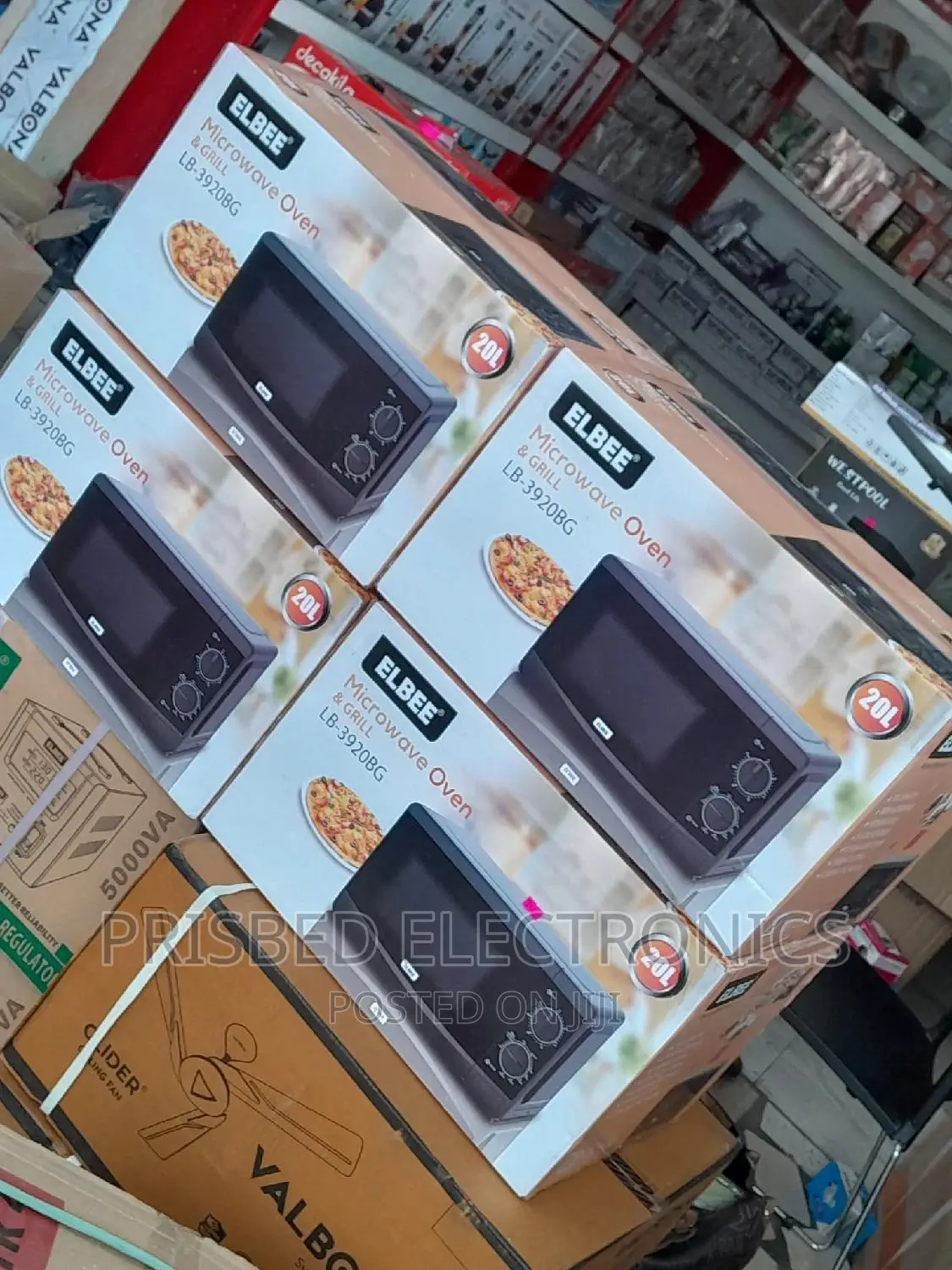 Elbee Durable Microwave Oven With Grill 20 Litres