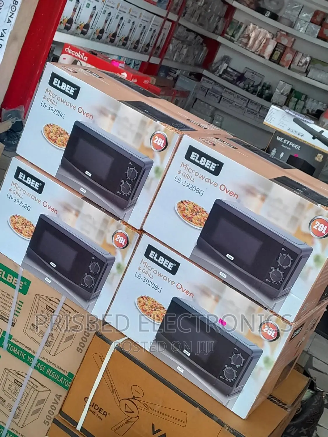 Elbee Durable Microwave Oven With Grill 20 Litres