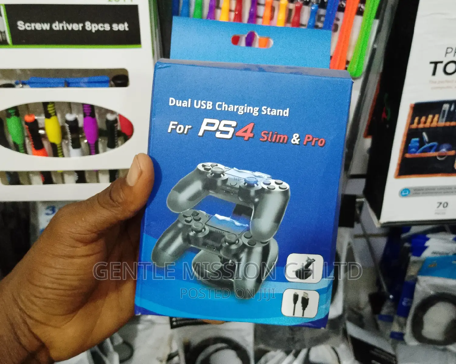 Dual USB Charging Stand for PS4 Slim and Pro