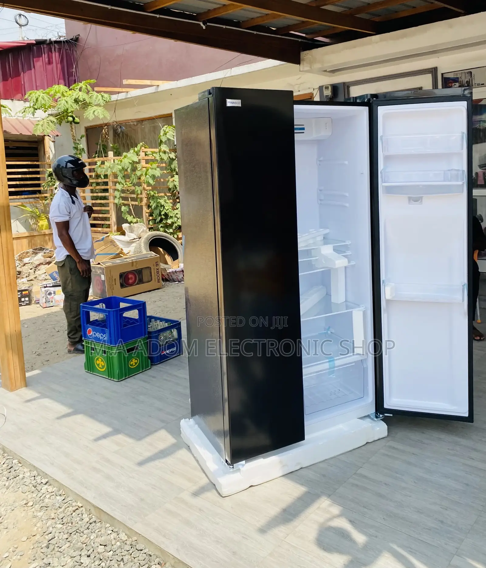 Newly in Stock Nasco Nassb2-64s Side by Side Fridge.
