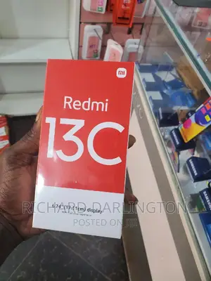 New Xiaomi Redmi 13C 128 GB Black