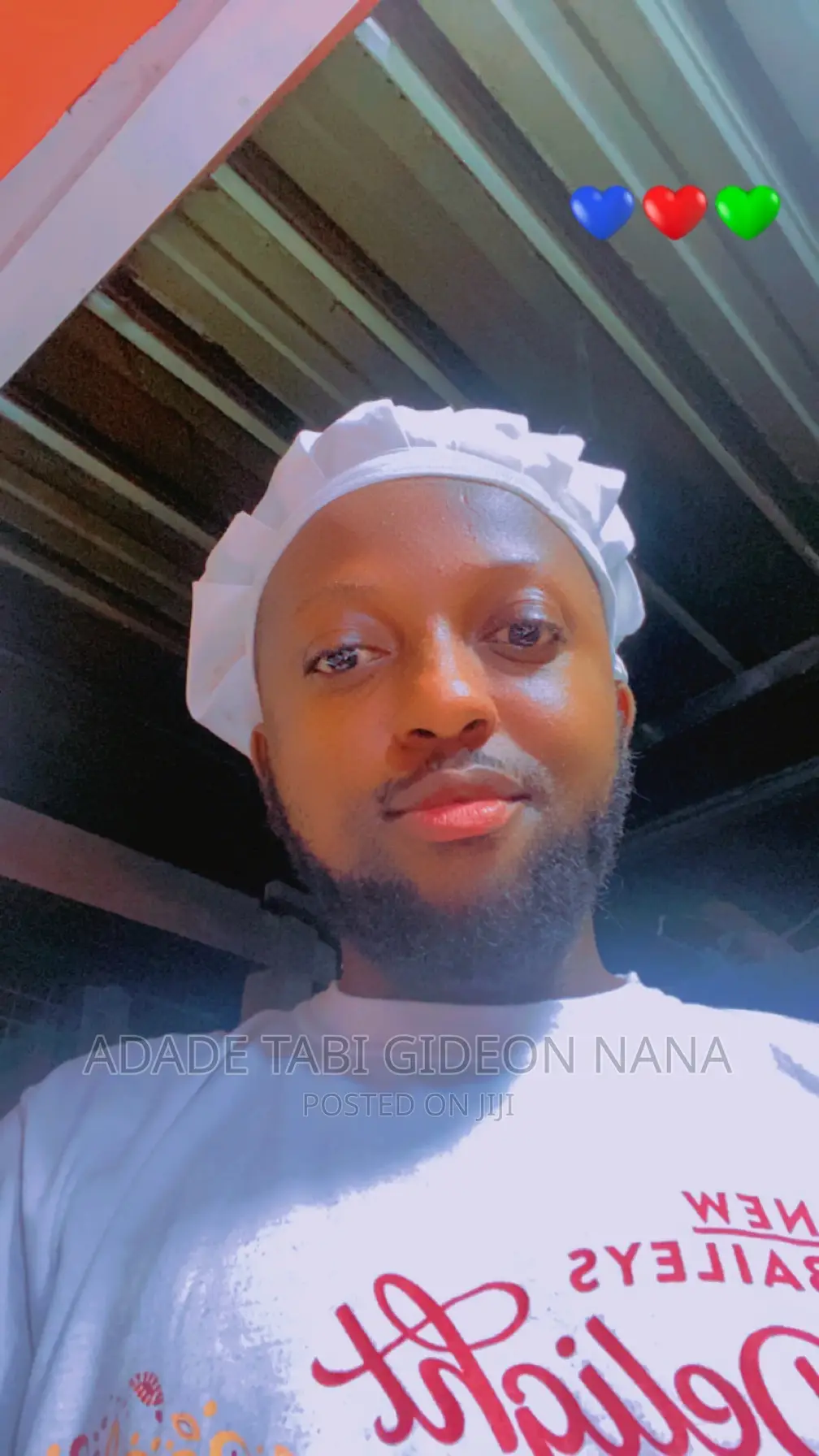 Am a Professional Chef Adade and Am 31years I Love Cooking