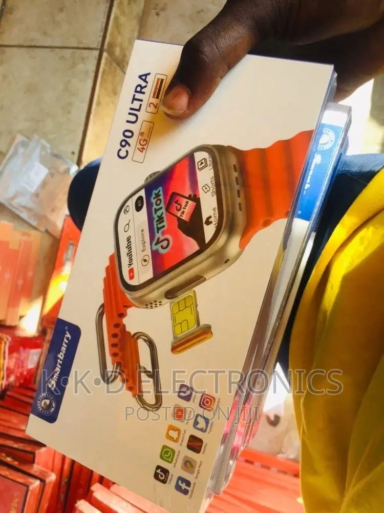 Smartberry 4G 64gb and 4gb Ram Smartwatch With Sim Support