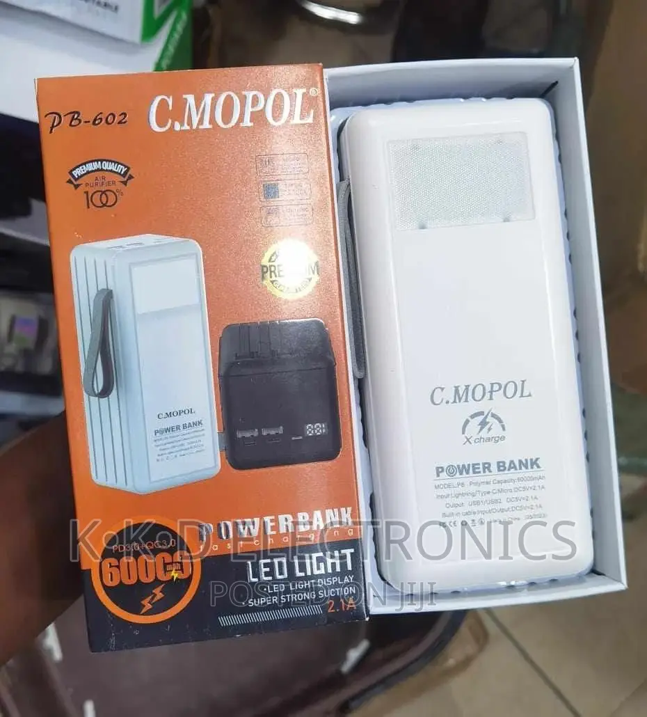 C.Mopol 60,000mah Heavy Duty Power Bank