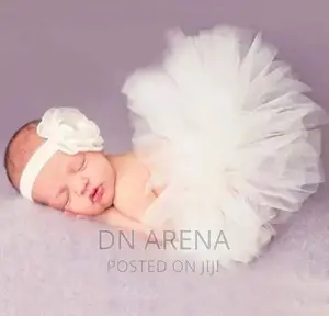 Beautiful Tutu Skirt + Headband for the Princess 0-12months
