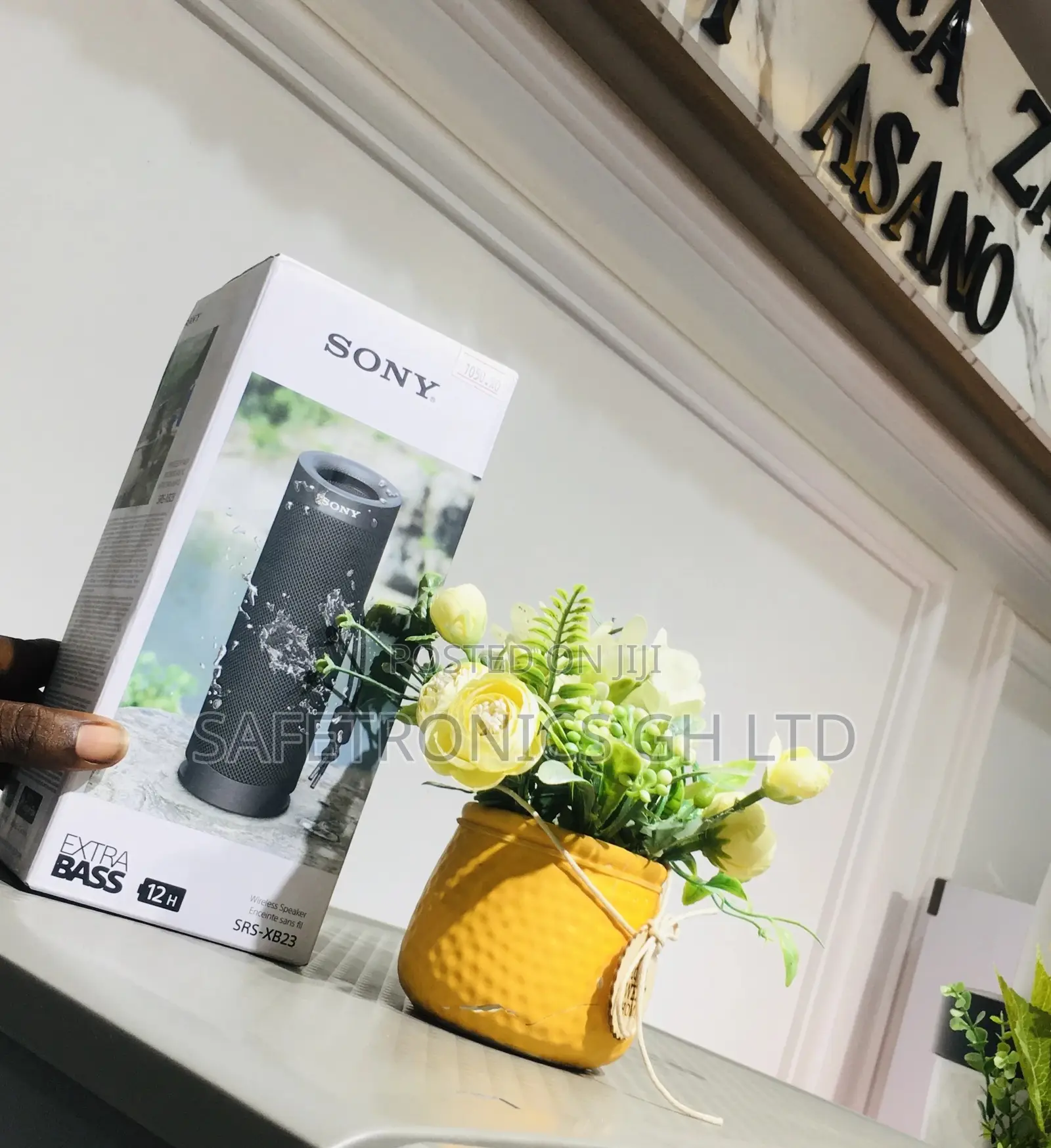 Electric Sony Black Bluetooth Wireless SRS-XB23 Speaker