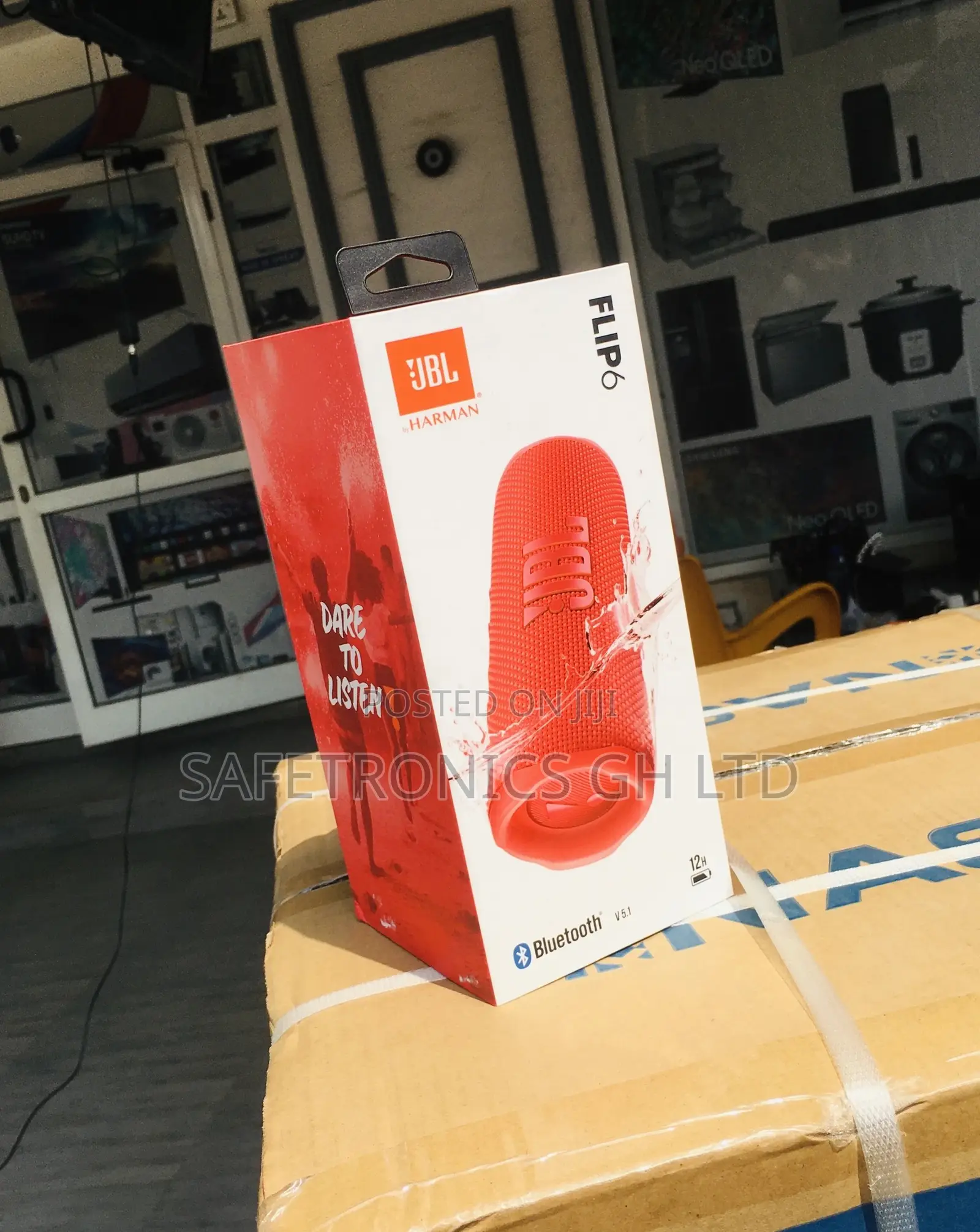 Reliable Pink Flip 6 JBL Bluetooth Wireless Electric Speaker