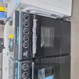 Black Diamond Nasco 4 Burner Gas Cooker With Oven Grill