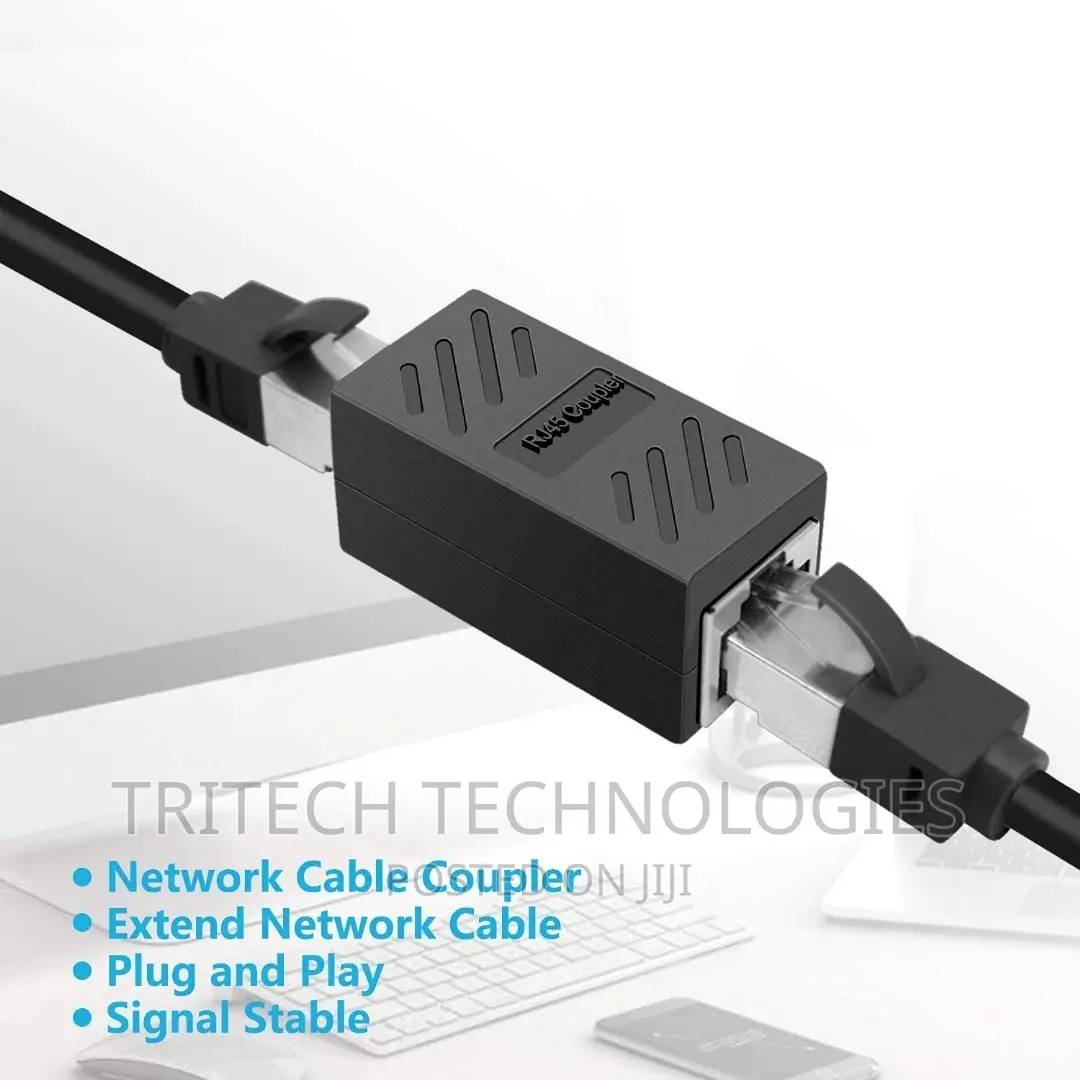 Cat6 Lan Joiner Coupler Single(Cat6 Ethernet Extender)