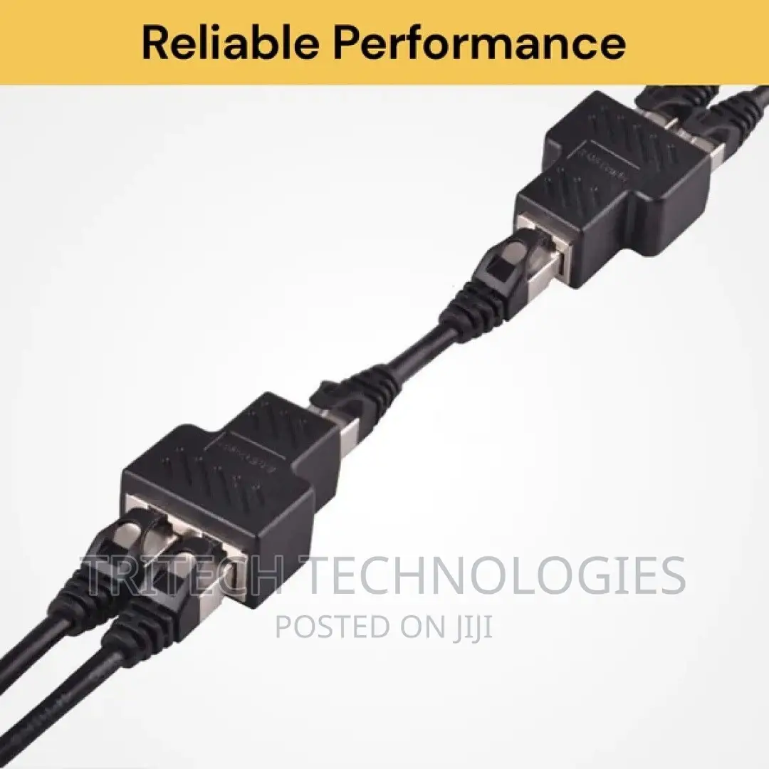 RJ45 Ethernet Lan Network Splitter 1 TO 2 DOUBLE Adapter