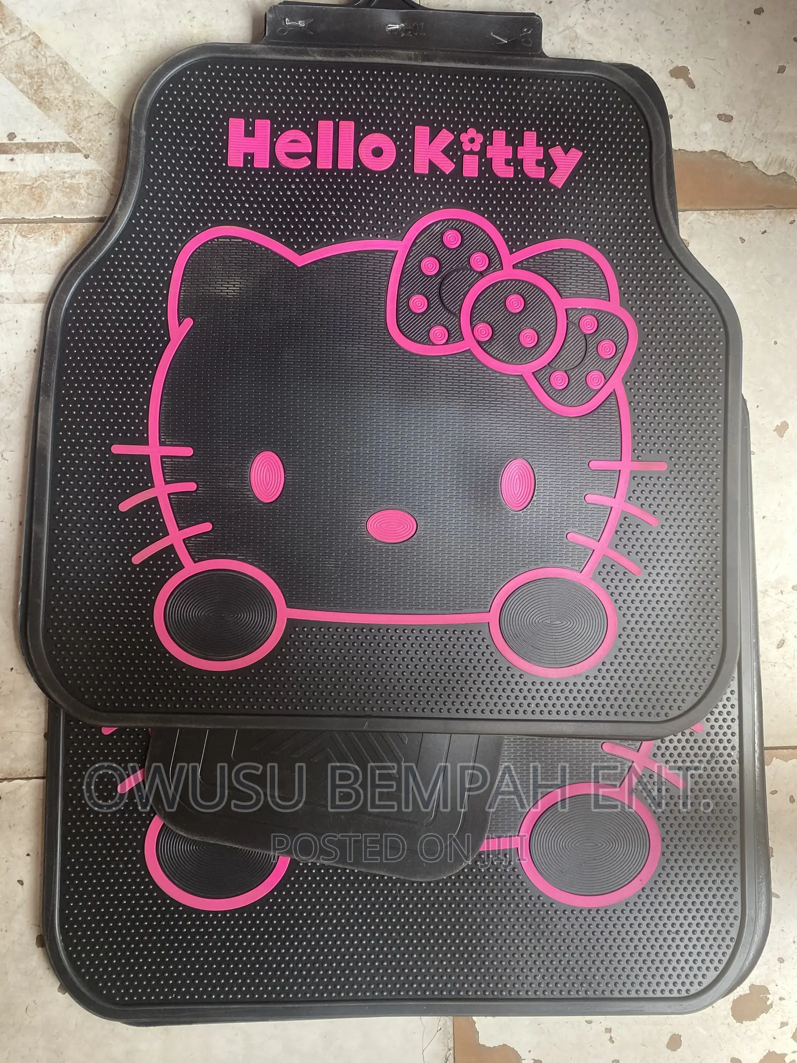 Hello-Kitty Floor-Mats
