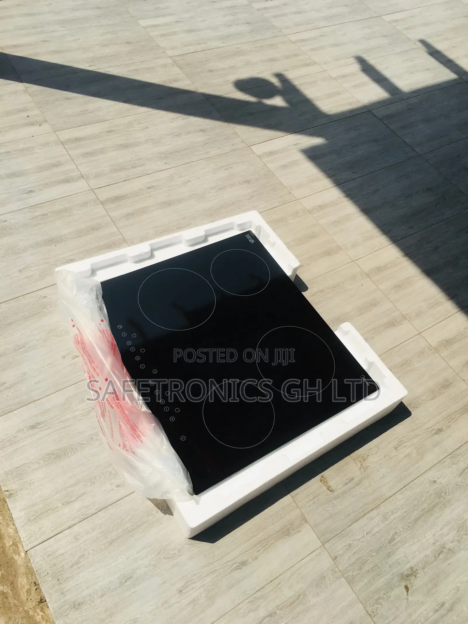 Electric 4 Hobs Black Midea MC-HF605 Affordable