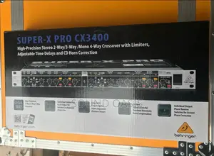 Behringer SUPER-X PRO CX3400 High-Precision Stere Crossover