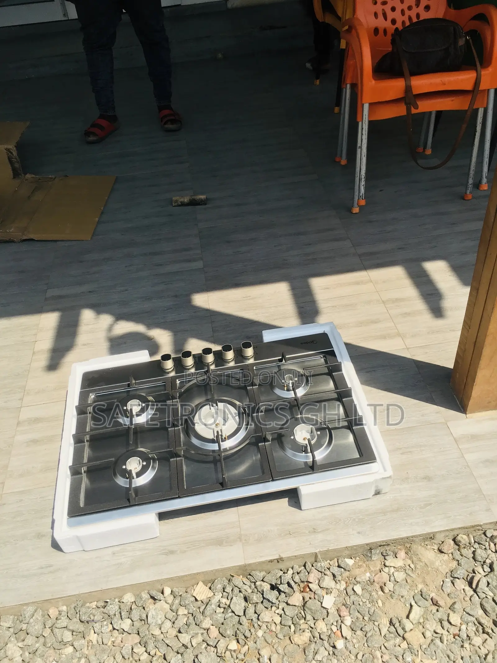 5 Burner Hobs Electric Midea Gray 75G50ME Reliable