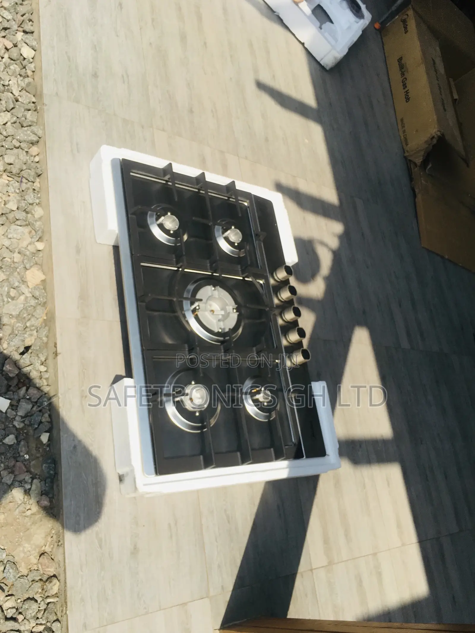 Reliable 5 Hobs Burner Electric Midea 75G50ME Gray
