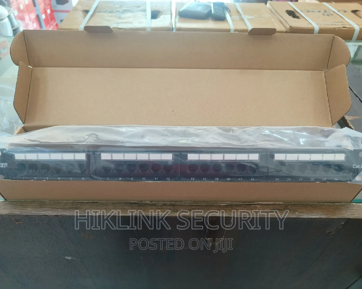 Patch Panel 24 Port Loaded