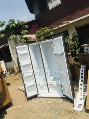 607 Liters Gray P520SBN Side by Side TCL 2 Doors Fridge