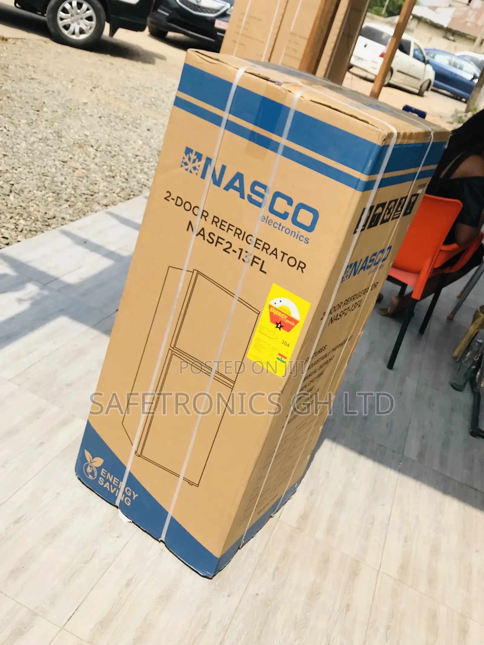 Topfreezer Doubledoor Nasf2-13fl Gray Nasco Durable Fridge