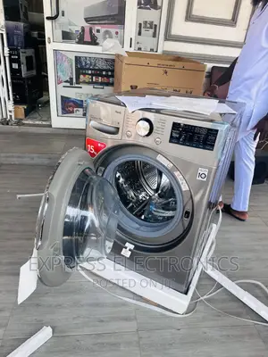 Fast Washing Full Auto Lg 15kg F0L9DGP2S Front Load