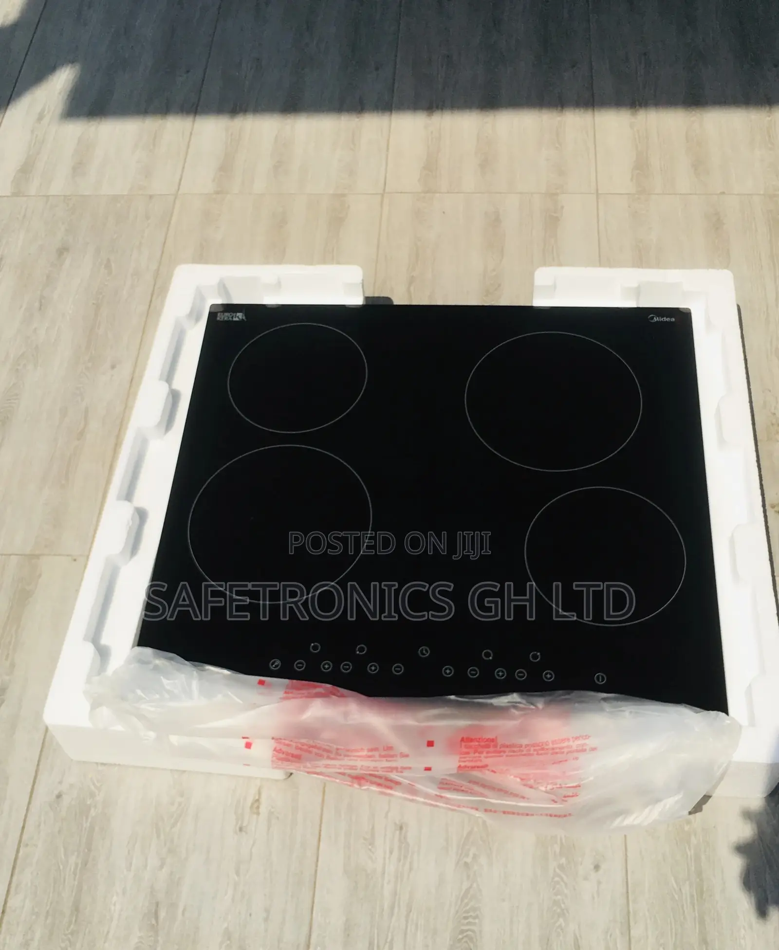 Purchase 4 Hobs Cooker Black Midea MC-HF605 Lasting