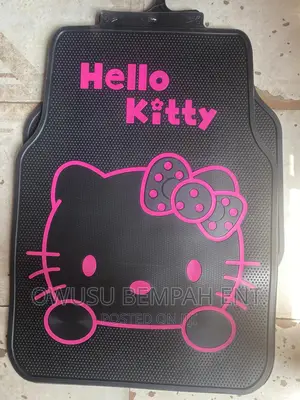 Hello-Kitty Floor-Mats