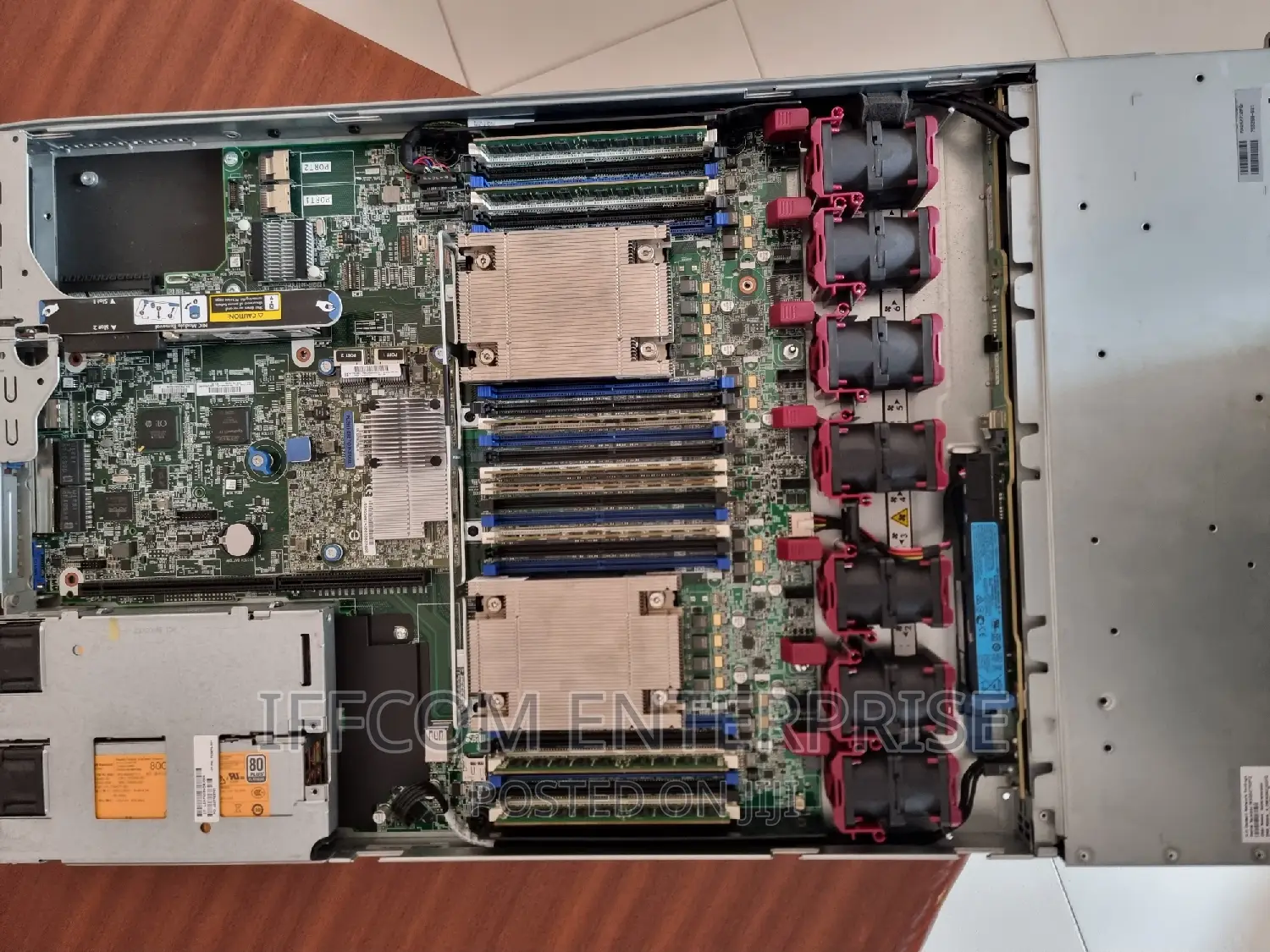 Server HP ProLiant DL360 Gen9 64GB Intel Xeon HDD 500GB