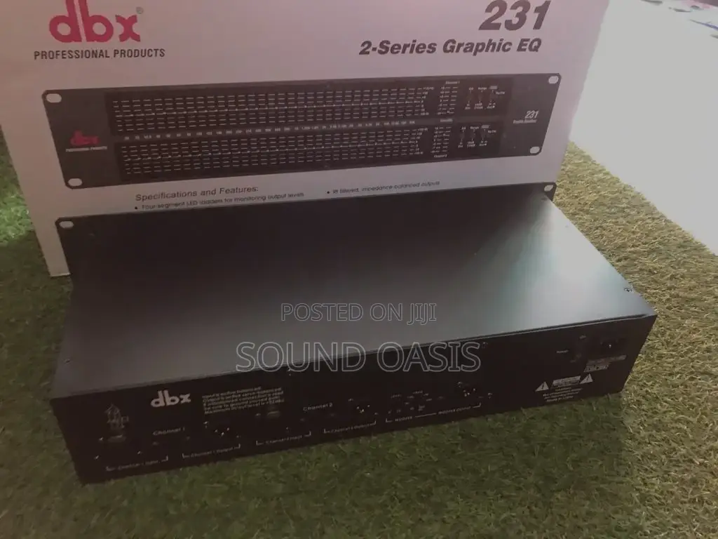 DBX 231S Dual-Channel 31-Band Graphic Equalizer