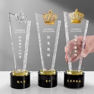Crystal Award Plaque for Your Events and Awards