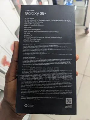 New Samsung Galaxy S8 Plus 64 GB Black